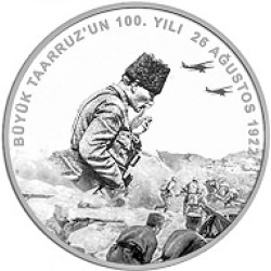 Büyük Taarruzun 100.Yılı Gümüş Hatıra Parası