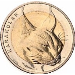 Karakulak Bimetal Hatıra Parası