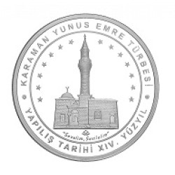 Karaman Yunus Emre Türbesi Gümüş Hatıra Parası 