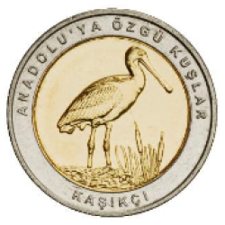 Kaşıkçı Kuşu Hatıra Parası B