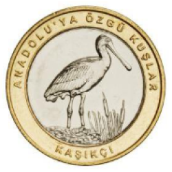 Kaşıkçı Kuşu Hatıra Parası A