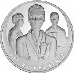 Koronavirüs Gümüş Hatıra Parası