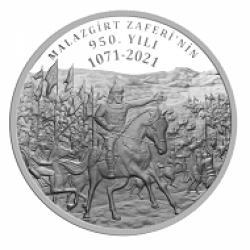 Malazgirt Zaferinin 950.Yılı Gümüş Hatıra Parası 