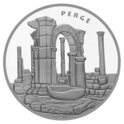 Perge Antik Kenti Gümüş Hatıra Parası