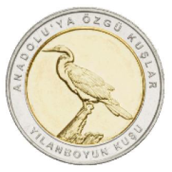 Yılan Boyun Kuşu Hatıra Parası B
