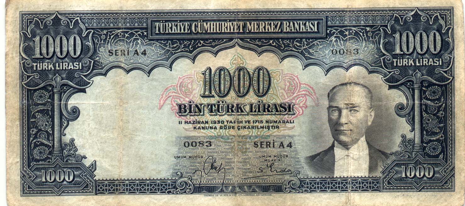 2.Emisyon 1000 Türk Lirası 