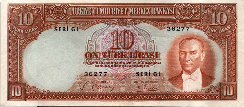 2.Emisyon 10 Türk Lirası