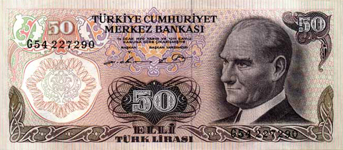 6.Emisyon 50 Türk Lirası