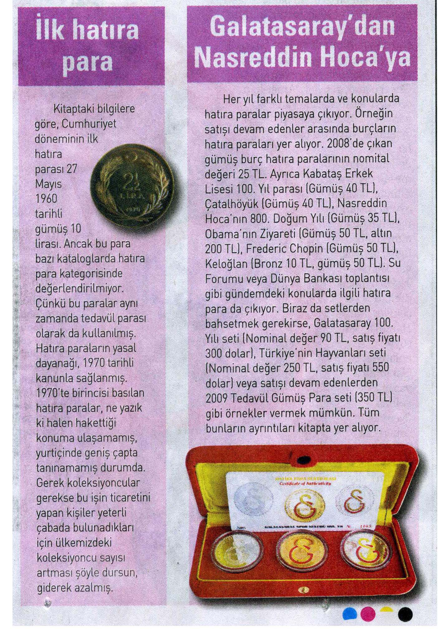 12.12.2009 Sabah Gazetesi Haberi