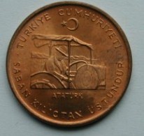 F.A.O. 1974 YILI 10 KURUŞ Bronz Hatıra Parası