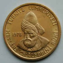 Mevlana 705.Vuslat YILI Altın 1000 Lira Hatıra Parası