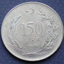 F.A.O. 1979 YILI 150 Lira Gümüş Hatıra Parası