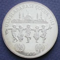 Uluslararası Çocuk YILI Gümüş Hatıra Parası