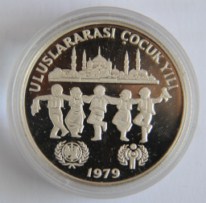 Uluslararası Çocuk YILI ÇG Gümüş Hatıra Parası