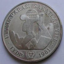 Uluslararası Sakatlar YILI Gümüş Hatıra Parası
