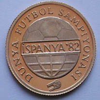1982 Dünya Futbol Şampiyonası Altın Hatıra Parası