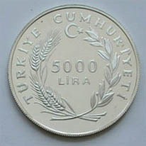 Türk Kadınlarının 50.YILI Gümüş Hatıra Parası