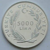 Turgut Reis'in 500.Doğum YILI Gümüş Hatıra Parası
