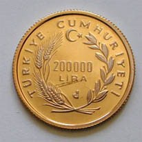 Mimar Sinan 1988 Altın Hatıra Parası