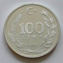Meksika Baskı 100 Lira Gümüş Hatıra Parası