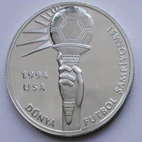 1994 Dünya Futbol Şampiyonası Gümüş Hatıra Parası