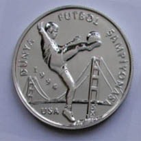 1994 Dünya Futbol Şampiyonası Gümüş 2 Hatıra Parası
