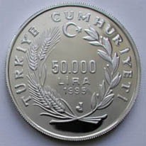T.B.M.M 75.YILI Gümüş Hatıra Parası