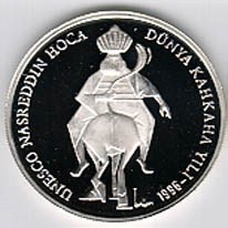 Nasreddin Hoca Gümüş Hatıra Parası