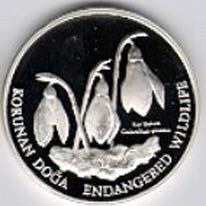 Kardelen Çiçeği (Galanthus) Gümüş Hatıra Parası