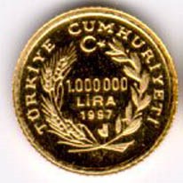 Piri Reis Altın Hatıra Parası 1997