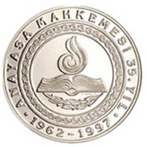 Anayasa Mahkemesi 35.YILI Gümüş Hatıra Parası