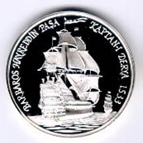 Barbaros Hayreddin Paşa Gümüş Hatıra Parası