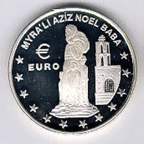 Myra'lı Aziz Noel Baba Gümüş Hatıra Parası