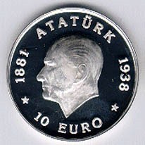 10 Euro Gümüş Hatıra Parası