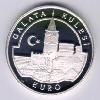 Galata Kulesi Gümüş Hatıra Parası