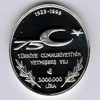 Cumhuriyet ve Kadın Gümüş Hatıra Parası