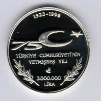 Cumhuriyet ve Lozan Gümüş Hatıra Parası