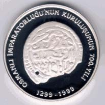 İlk Osmanlı Parası Gümüş Hatıra Parası