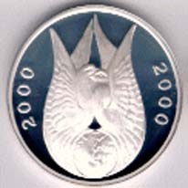 2000 - 2 - Lale Gümüş Hatıra Parası