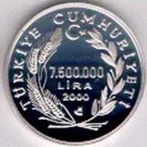 2000 - 2 - Lale Gümüş Hatıra Parası