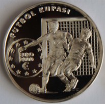 Euro 2000 Futbol Kupası Gümüş KF Hatıra Parası