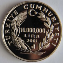 Euro 2000 Futbol Kupası Gümüş KF Hatıra Parası