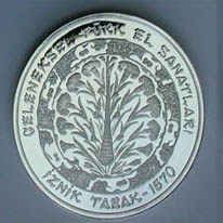 İznik Tabak Gümüş Hatıra Parası