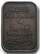Mustafa Kemal ATATÜRK Altın MD Hatıra Parası