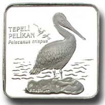 Tepeli Pelikan Gümüş Hatıra Parası