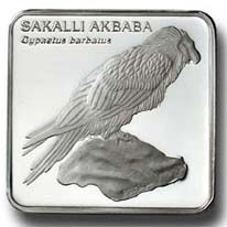 Sakallı Akbaba Gümüş Hatıra Parası
