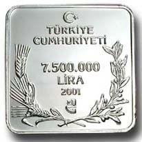 Ala Sığırcık Gümüş Hatıra Parası
