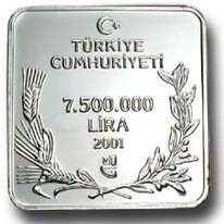 Dikkuyruk Gümüş Hatıra Parası