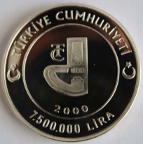 Ayasofya Gümüş KF Gümüş Hatıra Parası