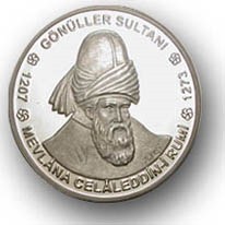 Mevlana 2002 Gümüş Hatıra Parası